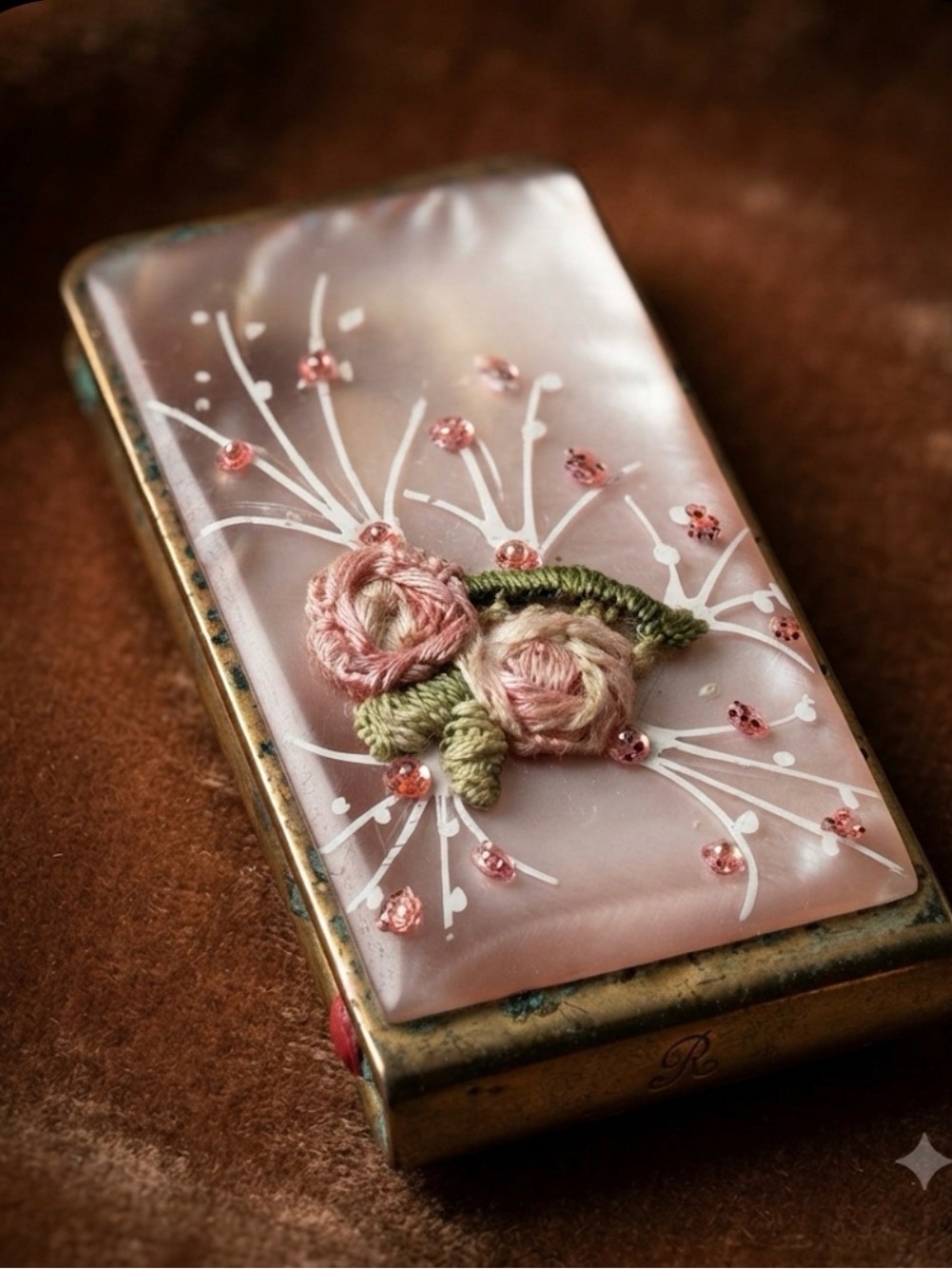Vintage Pearl Money Clip